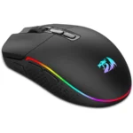 Redragon M719 Pro Rechargable Wireless Gaming Mouse, 8 Programmable Buttons, RGB Backlit, Optical Sesnor 10,000 DPI