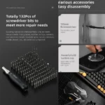Screwdriver Set Magnetic, 145-in-1 Precision Screwdriver Set Repair Tool kit