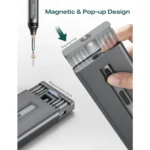 Soleilwear Mini Electric Screwdriver, 52 in 1 Electric Screwdriver Kit with 48 Magnetic Bits