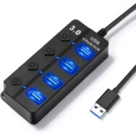 USB 3.0 HUB 4 Ports With Power Switches