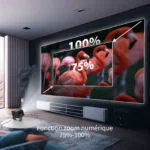 WEWATCH V11 Mini Projector, Electronic Focus, Projection 360°, ±45° Keystone, 14000 Lumens Portable Mini Projector WiFi Bluetooth, Home Video Projectors for PhonePS5USBHDMI