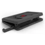 Redragon GCP512 Laptop Cooling Pad with 5.9" Fan, Rapid Cooling for 15-17 Inch Laptops, Variable Speed Control, 4 Adjustable Heights, RGB Quiet Cooling Pad with Phone Stand