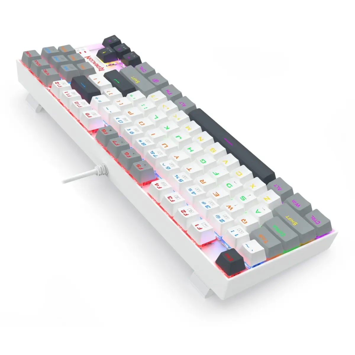 Redragon K552WGL KUMARA Mechanical Gaming Keyboard - Red Switches - Rainbow LED