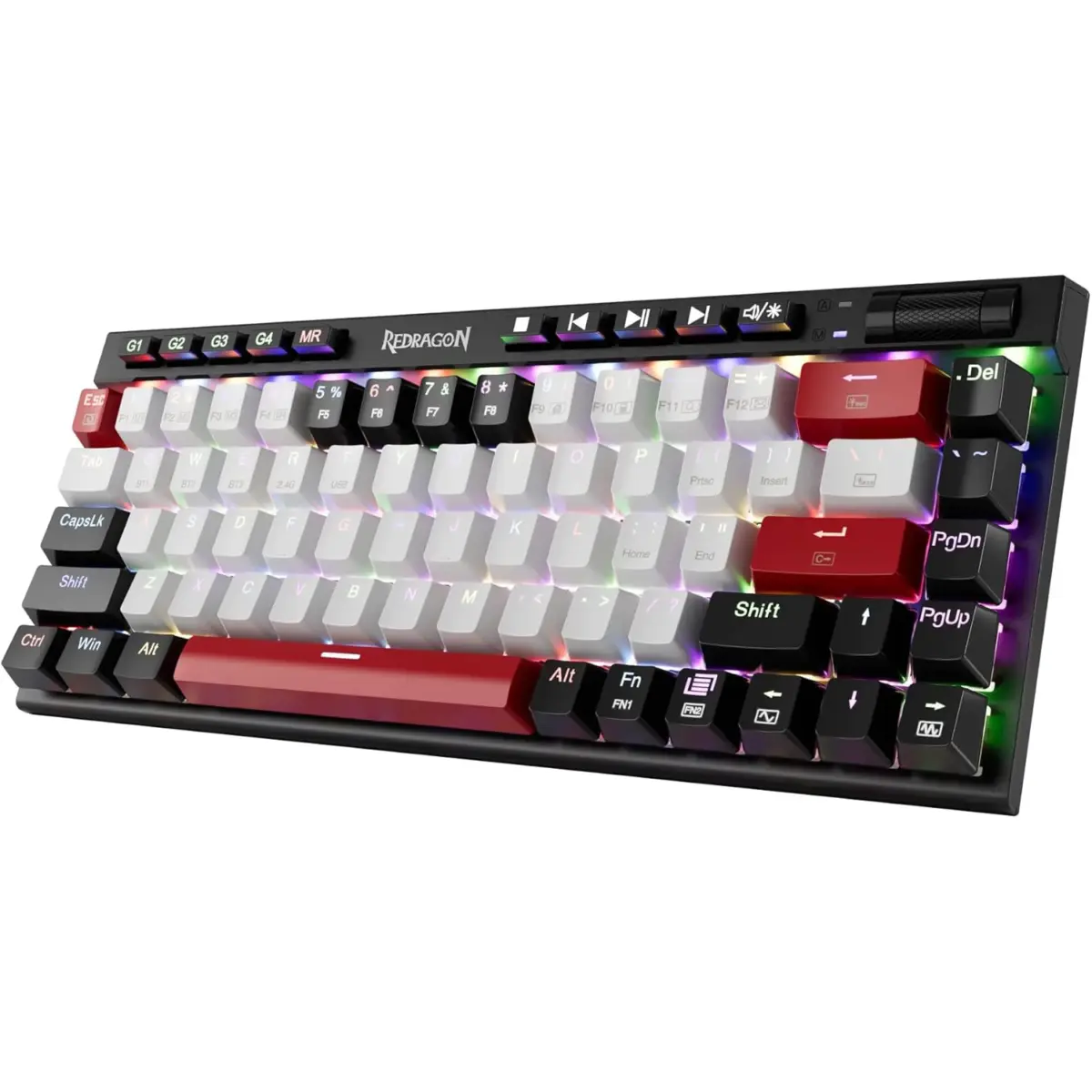 Redragon K635 RGB Mechanical Keyboard Bluetooth/2.4G-Wireless/USB-C Red Switches
