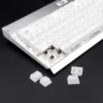 Redragon KG010 UK Gaming Mechanical Keyboard - Brown Switch - White Led (White)