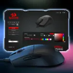 Redragon M724 Wired Gaming Mouse, 42G Ultra-Light Optical 12,400 DPI (Black)