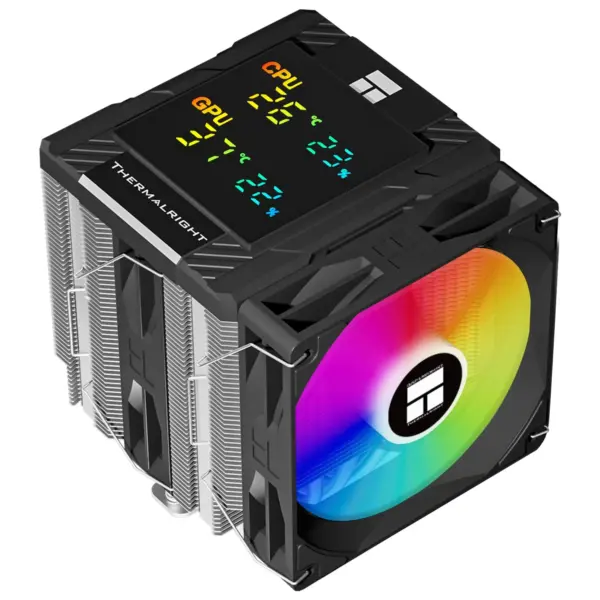 Thermalright Peerless Assassin 120 Digital ARGB Black CPU Air Cooler 6 Heatpipes for AM4/AM5,Intel LGA1700/1851/1150/1151/1200