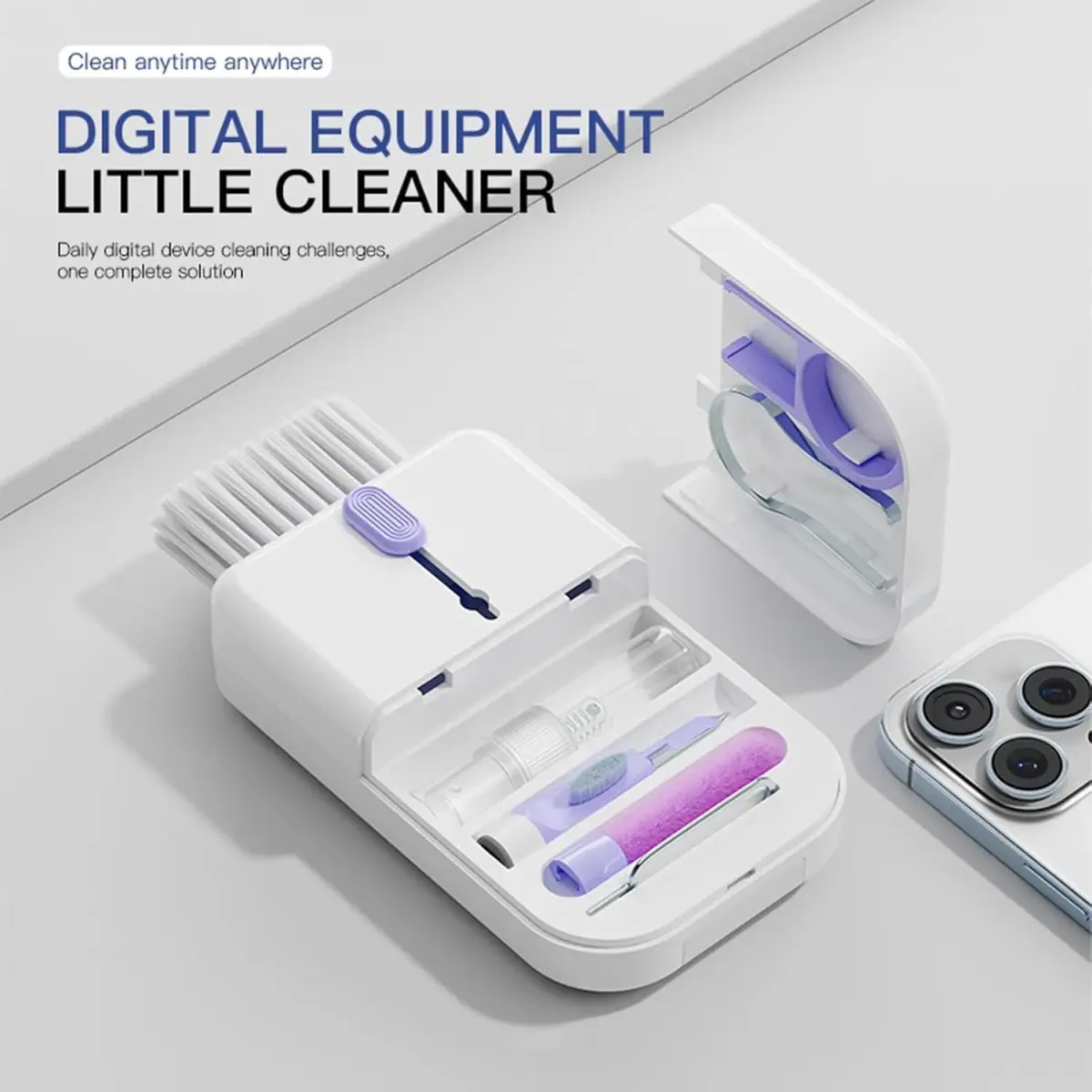 11X1 Electronic Cleaner Kit, Keyboard Cleaner Kit with Brush for Airpods Pro, Keyboard, Laptop, Phone, PC Monitor