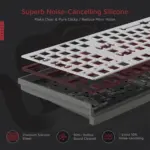 FL ESPORTS FL980 96% RGB Gaming Mechanical Keyboard Hot Swappable Kailh Box Red Switch - Programmable, Durable PBT Keycaps