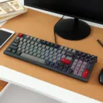 FL ESPORTS FL980 96% RGB Gaming Mechanical Keyboard Hot Swappable Kailh Box Red Switch - Programmable, Durable PBT Keycaps