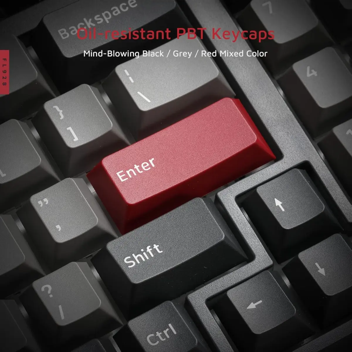 FL ESPORTS FL980 96% RGB Gaming Mechanical Keyboard Hot Swappable Kailh Box Red Switch - Programmable, Durable PBT Keycaps