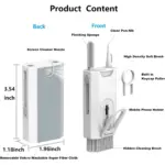 8X1 Electronic Cleaner Kit, Keyboard Cleaner Kit with Brush for Airpods Pro, Keyboard, Laptop, Phone, PC Monitor