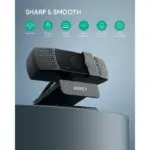 AUKEY 1080P Webcam With Cover Full HD 2.1 Mega Pixel With Dual Microphone, Auto focus, 30 FPS, Wide Angle 110
