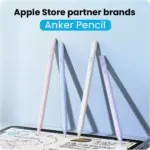 Anker Pencil Drawing Stylus Pen Capacitive Pencil Screen Pen For Apple iPadiPad ProAirmini (Pink)