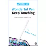 Anker Pencil Drawing Stylus Pen Capacitive Pencil Screen Pen For Apple iPadiPad ProAirmini (Pink)