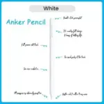 Anker Pencil Drawing Stylus Pen Capacitive Pencil Screen Pen For Apple iPad/iPad Pro/Air/mini (White)