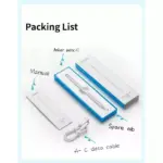 Anker Pencil Drawing Stylus Pen Capacitive Pencil Screen Pen For Apple iPad/iPad Pro/Air/mini (White)