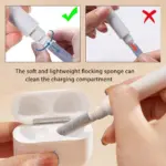 Cleaner Kit for Airpods,Earbuds Cleaning kit for Airpods Pro 1 2 3, Multi-Function Cleaning Tool with Brush for Wireless Earphones Bluetooth Headphones Camera and iPhone