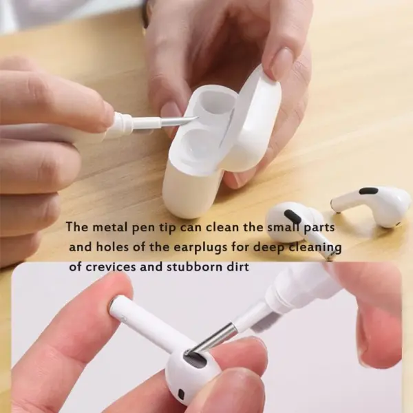 Cleaner Kit for Airpods,Earbuds Cleaning kit for Airpods Pro 1 2 3, Multi-Function Cleaning Tool with Brush for Wireless Earphones Bluetooth Headphones Camera and iPhone