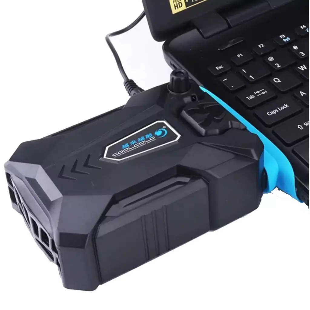 CoolCold K27 Ice Magic 3 Mini Laptop Cooling Fan USB Plug Exhaust Fan Speed Adjustable