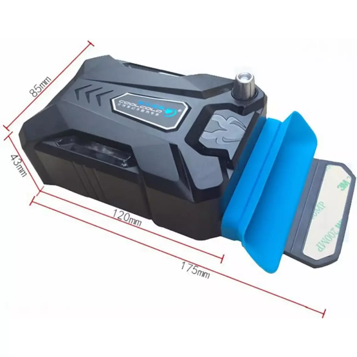 CoolCold K27 Ice Magic 3 Mini Laptop Cooling Fan USB Plug Exhaust Fan Speed Adjustable