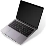 Hama Laptop Stand Aluminium Devices up to max 40 cm (15.6 Inches), Height 7 cm, Non-Slip, Foldable, Optimal Laptop Ventilation, Notebook Stand, Silver