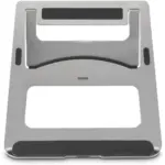 Hama Laptop Stand Aluminium Devices up to max 40 cm (15.6 Inches), Height 7 cm, Non-Slip, Foldable, Optimal Laptop Ventilation, Notebook Stand, Silver