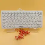 JERTECH DK500 Mini Silent Keyboard - English & Arabic (Black)