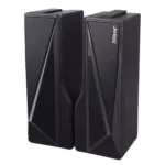 JeDEL S-550 Wired Rainbow Desktop Speakers Soundbar 6W - 2.0 Channel Stereo - USB Powered + 3.5mm Cable