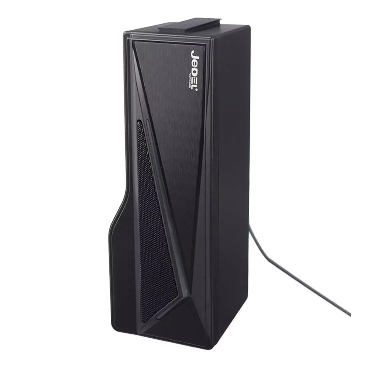 JeDEL S-550 Wired Rainbow Desktop Speakers Soundbar 6W - 2.0 Channel Stereo - USB Powered + 3.5mm Cable
