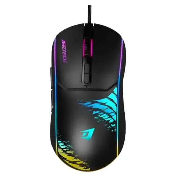 Jertech SHOOTER XP14 RGB Gaming Mouse - Optical Sensor 3600 DPI - 1000 Hz Polling Rate - Braided Cable