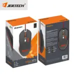 Jertech SWORD XP10 RGB Gaming Mouse - Optical Sensor 3200 DPI - 1000 Hz Polling Rate - Braided Cable