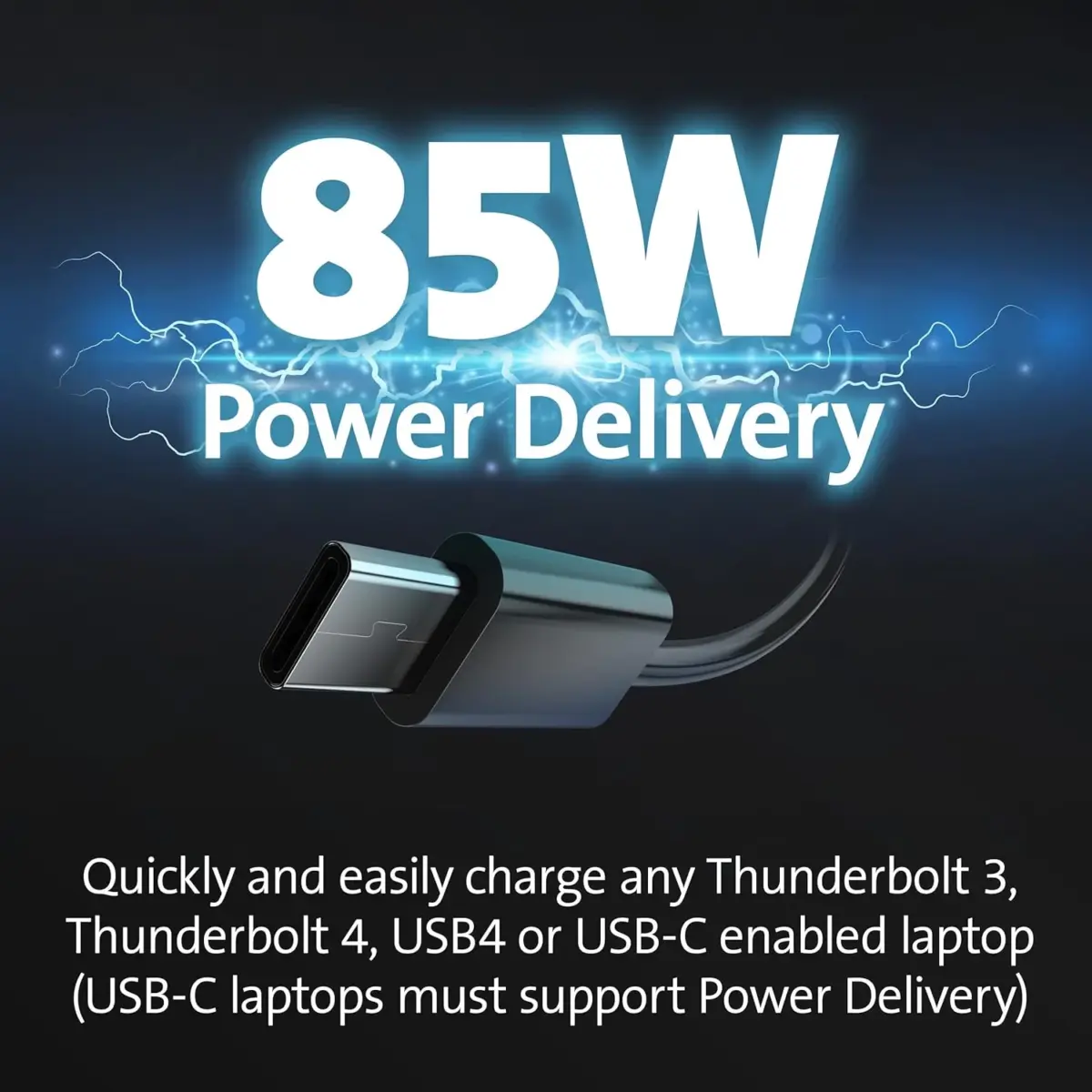 Kensington SD4839P USB-C Docking Station 10Gbps Triple Video Driverless with 85W Power Delivery, Easy Installation, 2 x DisplayPort++ 1.4, USB-A & HDMI 2.0 Ports, 3 Multi Screen Dock