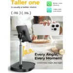 LISEN Tablet & Phone Stand Adjustable for iPhone Phone Holder for Desk, Office Desk Accessories Computer PC for iPhone Stand Gaming Essentials Fit Otterbox Case Phones Switch Kindle iPad Air Tablet 4-10in