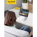Lamicall Tablet Stand, Adjustable Tablet Holder - Universal 360 Rotation Holder, Stand for Phone, and Tablet with 4.7-13 Inch (Silver)