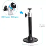 Mini Ceiling Wall Projector Mount Stand Compatible with QKK, DR.J, DBPOWER, Anker, VANKYO, AAXA, Jinhoo, PVO, TMY, AuKing and Most Other Mini Projector
