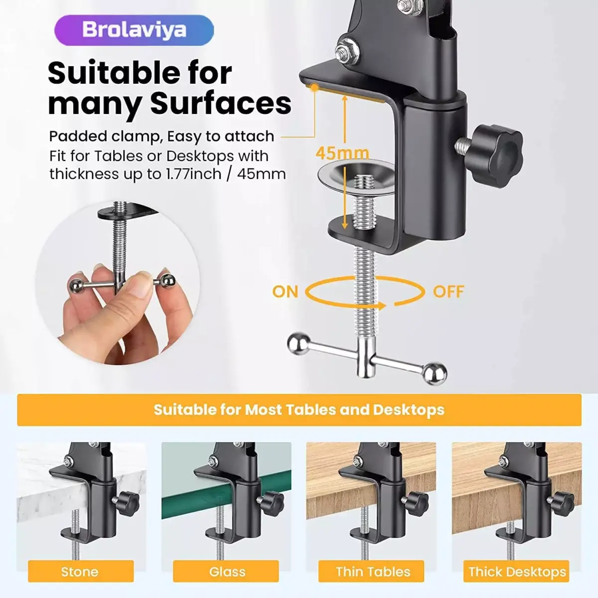 Phone Stand Boom Arm