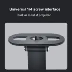 Projector Desktop Stand Mini,180° Rotation Angle Adjustable Stand,Projectors Ceiling Mount Compatible with Most Projectors,Proyector Wall Mount with 14 Inch