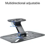 Projector Desktop Stand Mini,180° Rotation Angle Adjustable Stand,Projectors Ceiling Mount Compatible with Most Projectors,Proyector Wall Mount with 14 Inch