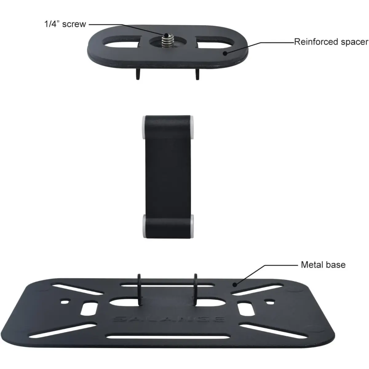 Projector Desktop Stand Mini,180° Rotation Angle Adjustable Stand,Projectors Ceiling Mount Compatible with Most Projectors,Proyector Wall Mount with 14 Inch