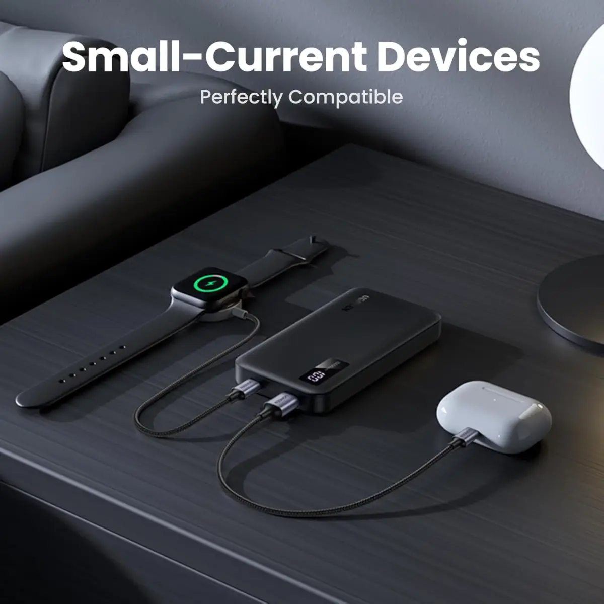 UGREEN 22.5W 10000mAh Power Bank Slim USB C Battery Pack PD3.0 Compact and Light Portable Charger Fast Charging Powerbank Digital Display for iPhone 16 Pro Max, iPad, AirPods, Galaxy S25 Ultra, Pixel