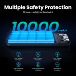 UGREEN 22.5W 10000mAh Power Bank Slim USB C Battery Pack PD3.0 Compact and Light Portable Charger Fast Charging Powerbank Digital Display for iPhone 16 Pro Max, iPad, AirPods, Galaxy S25 Ultra, Pixel