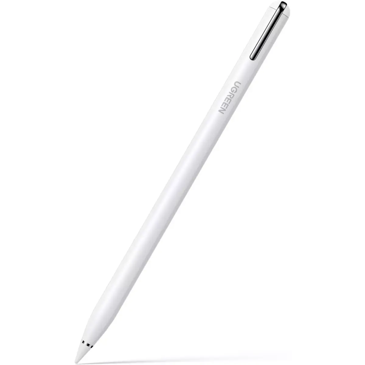 UGREEN Stylus Pen for Apple iPad【Tilt Sensitivity】【Strong Magnetic】Palm Rejection, Universal iPad Stylus Pencil 1/2 Generation, iPad Pencil for iPad 2018-2022,iPad, iPad Pro, iPad Air, iPad Mini-White