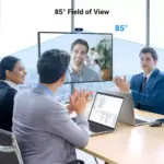 UGREEN Webcam Full HD 1080P 30FPS Fixed Focus Two Micro 360 Degree Rotation