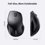 UGREEN Wireless, Bluetooth Mouse, 1000/1600/2000/4000 DPI, 5 Buttons Silent Clicks