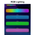 XTRIKE ME SK605 Stereo Sound bar RGB Gaming Speakers - With Volume Control Knob - Metal Mesh RGB - Lighting Switch