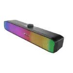 XTRIKE ME SK605 Stereo Sound bar RGB Gaming Speakers - With Volume Control Knob - Metal Mesh RGB - Lighting Switch