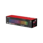 XTRIKE ME SK605 Stereo Sound bar RGB Gaming Speakers - With Volume Control Knob - Metal Mesh RGB - Lighting Switch
