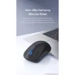 mblue M205 Dual Mode Wireless 2.4Ghz , Bluetooth 5.1 Mouse - 1200 DPI - Lightweight 54 Grams (Black)