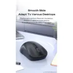 mblue M205 Dual Mode Wireless 2.4Ghz , Bluetooth 5.1 Mouse - 1200 DPI - Lightweight 54 Grams (Black)